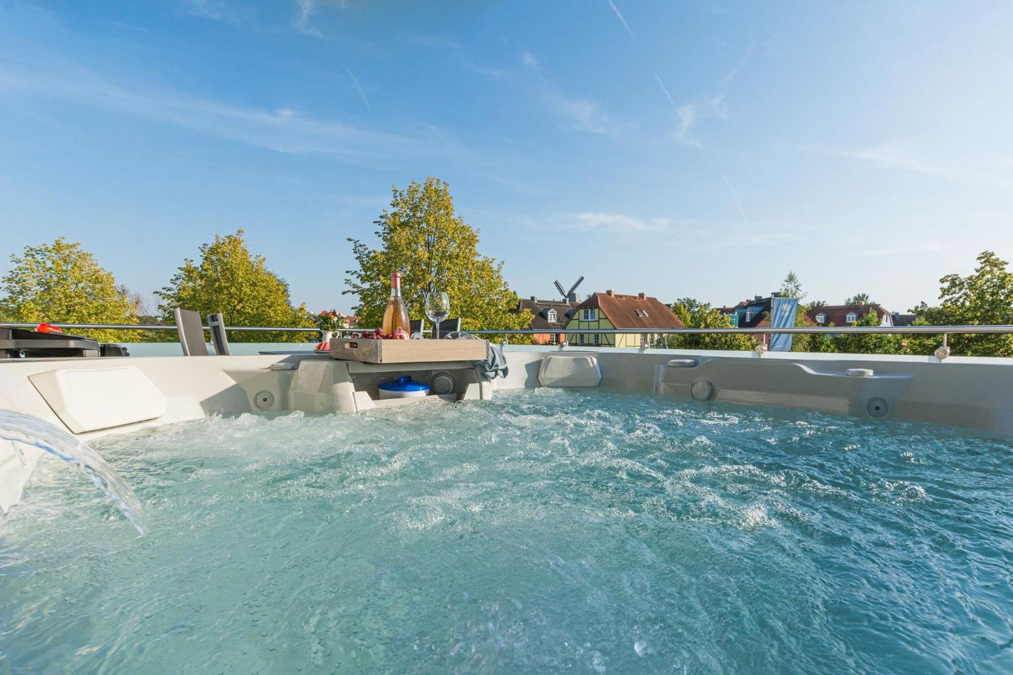 Luxus_Spa_Og_Fewo Quartier 4 _We 4_ Göhren-Lebbin Eksteriør billede