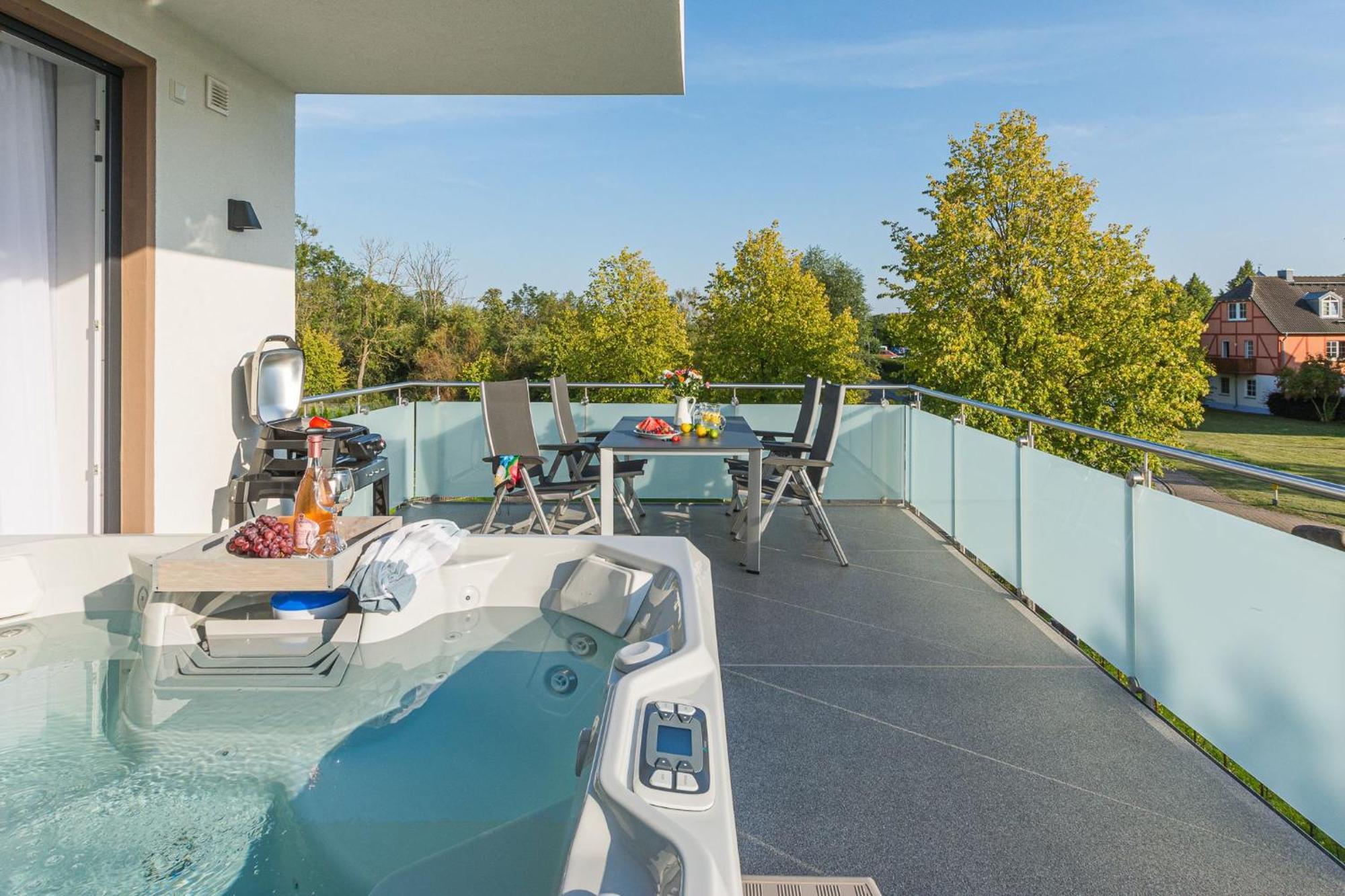 Luxus_Spa_Og_Fewo Quartier 4 _We 4_ Göhren-Lebbin Eksteriør billede